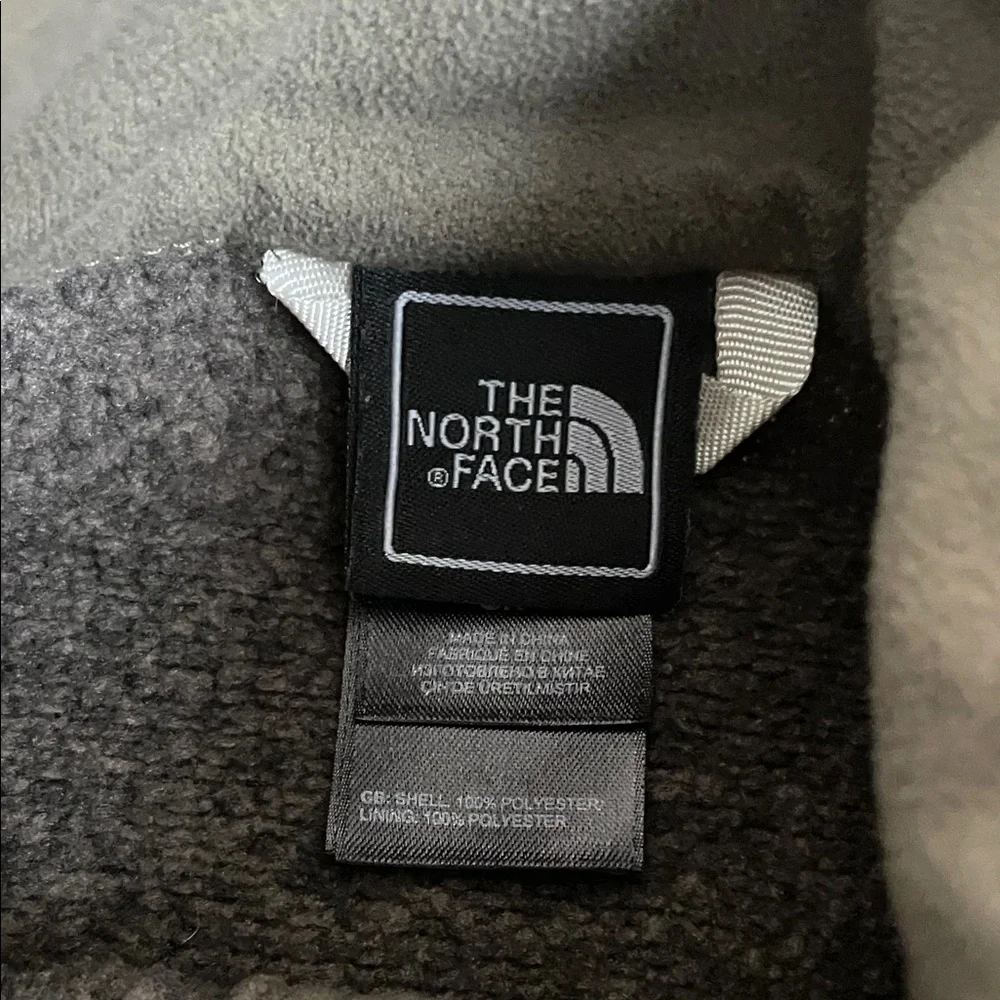 The North Face Women's Charcoal Ski Fleece Zip Up Small gray - Picture 2 of 9